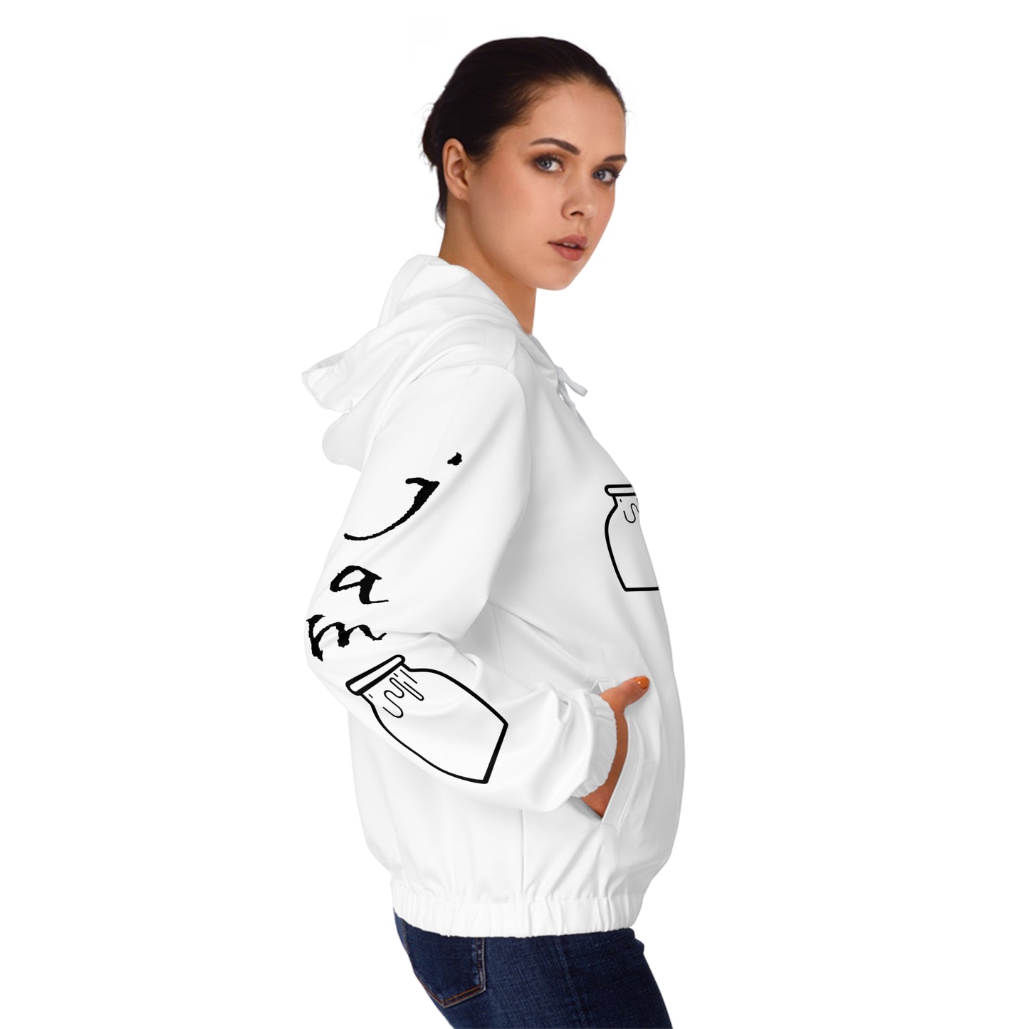 Women’s Full-Zip Hoodie (AOP)