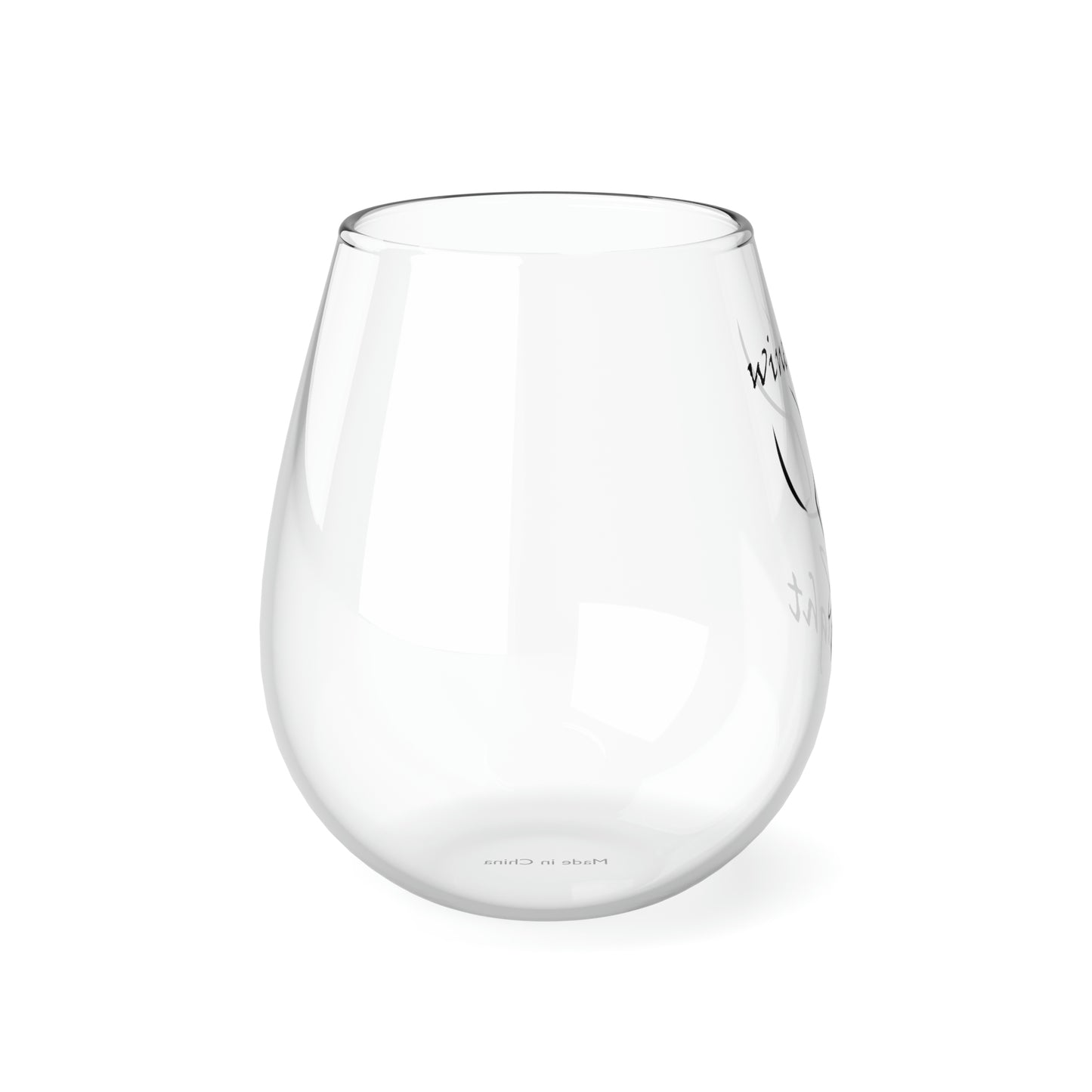 Stemless Wine Glass, 11.75oz