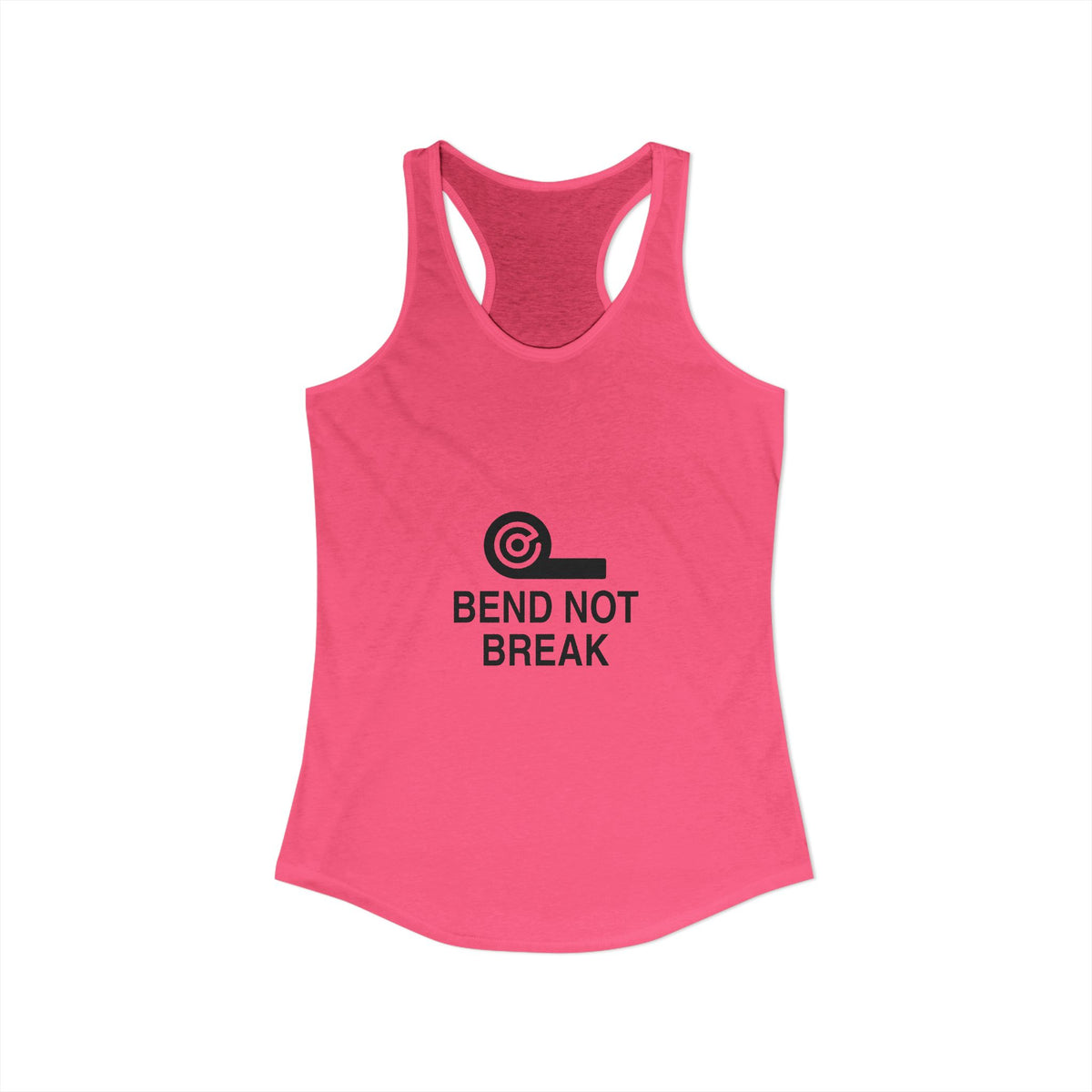 Bend Not Break Women's Racerback Tank