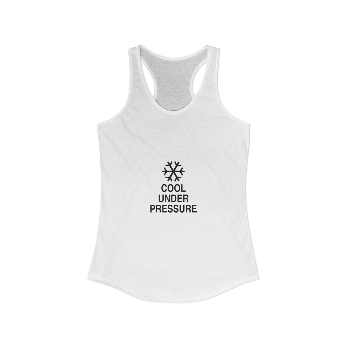 Cool Under Pressure Women's Racerback Tank
