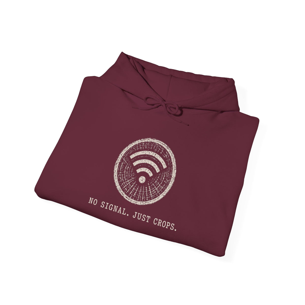 No Signal. Just Crops. Hoodie