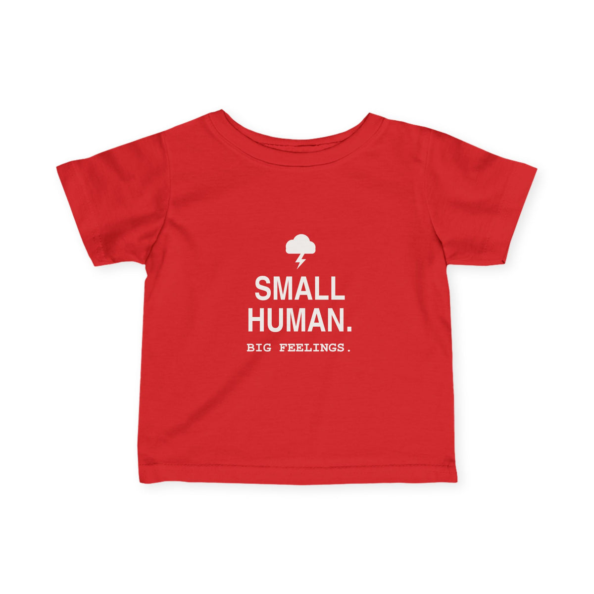 Small Human. Big Feelings | Tiny Opinions Baby Tee