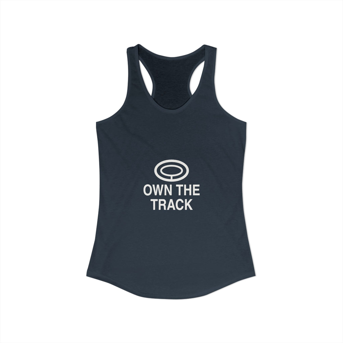 Own The Track Women's Racerback Tank