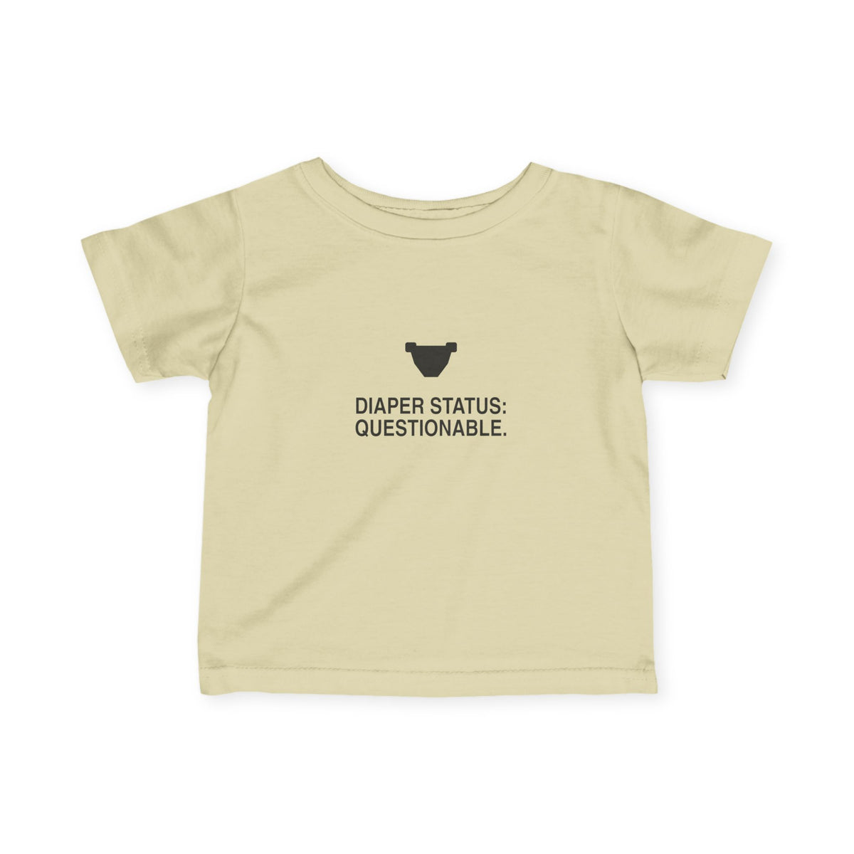 Diaper Status: Questionable | Tiny Opinions Baby Tee