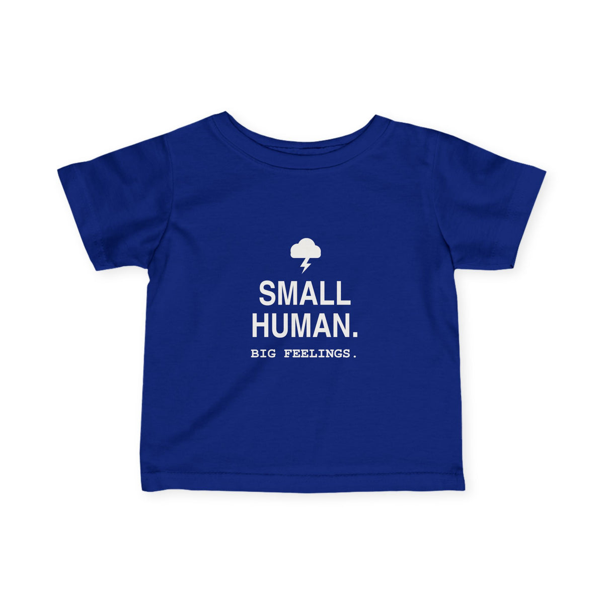 Small Human. Big Feelings | Tiny Opinions Baby Tee