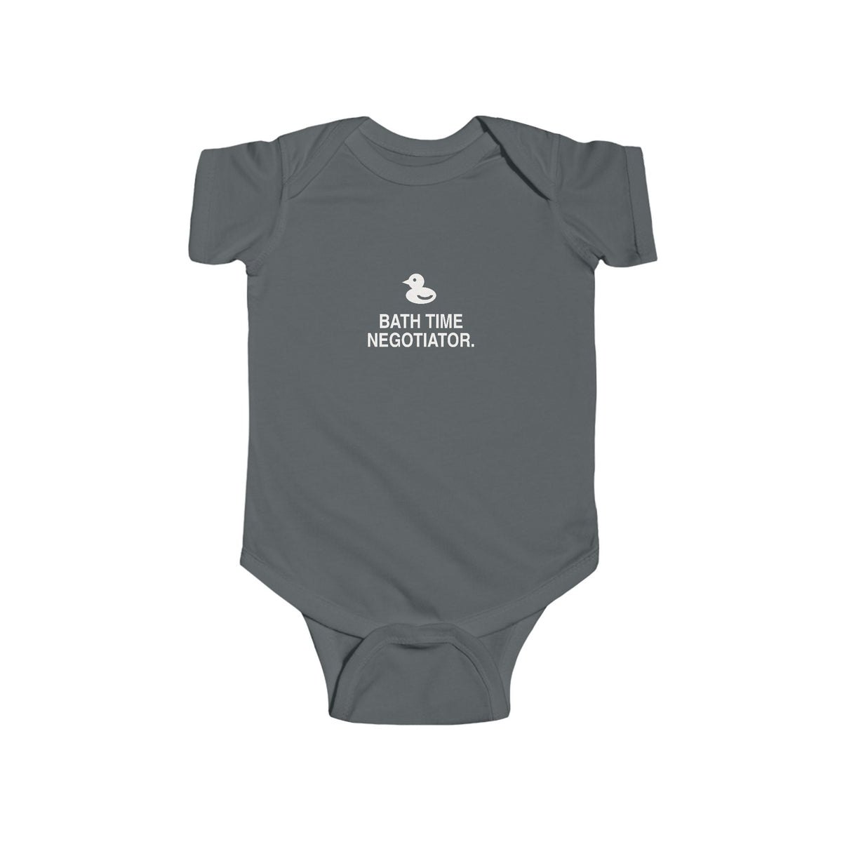 Bath Time Negotiator | Tiny Opinions Baby Bodysuit