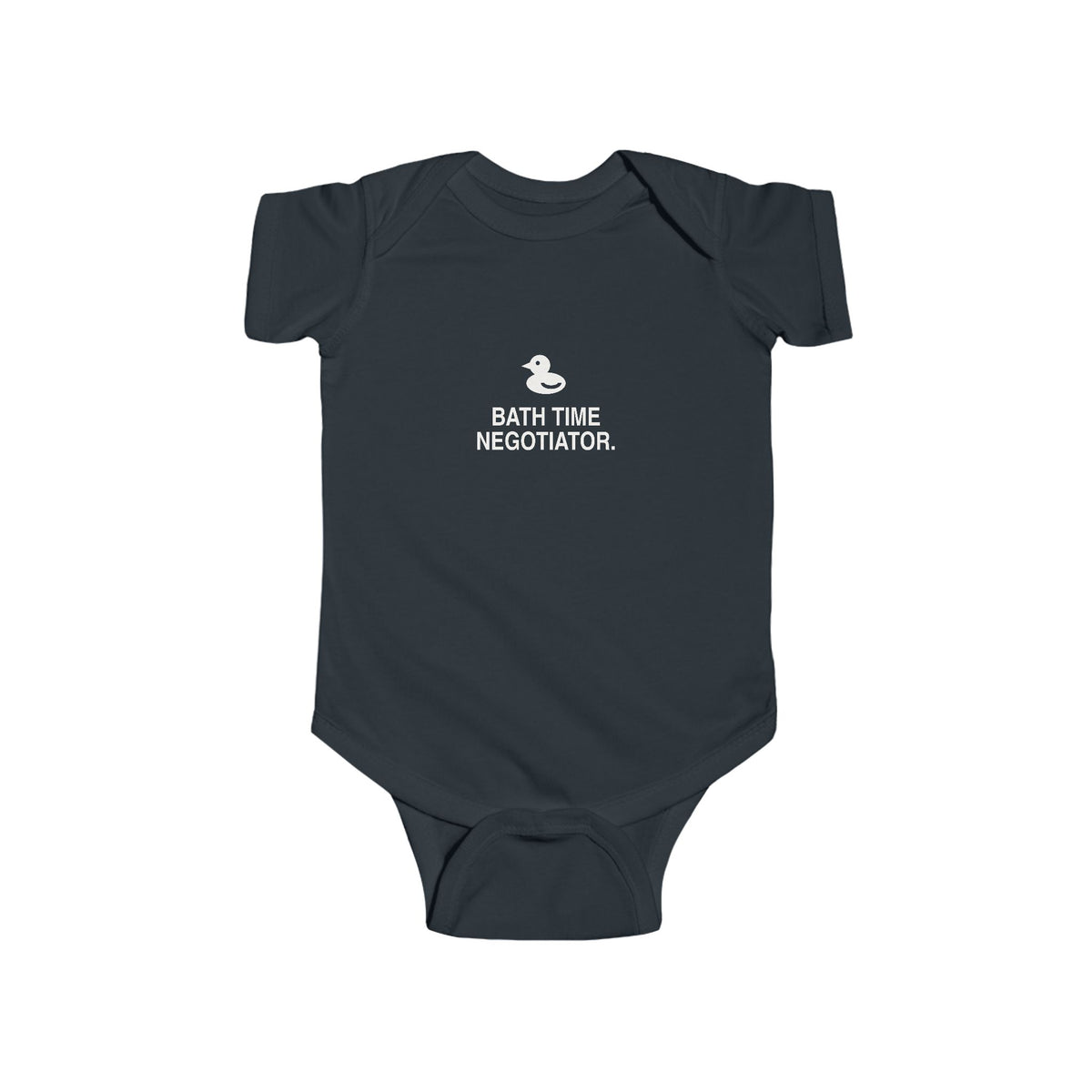 Bath Time Negotiator | Tiny Opinions Baby Bodysuit