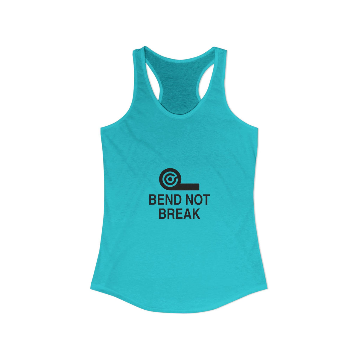 Bend Not Break Women's Racerback Tank
