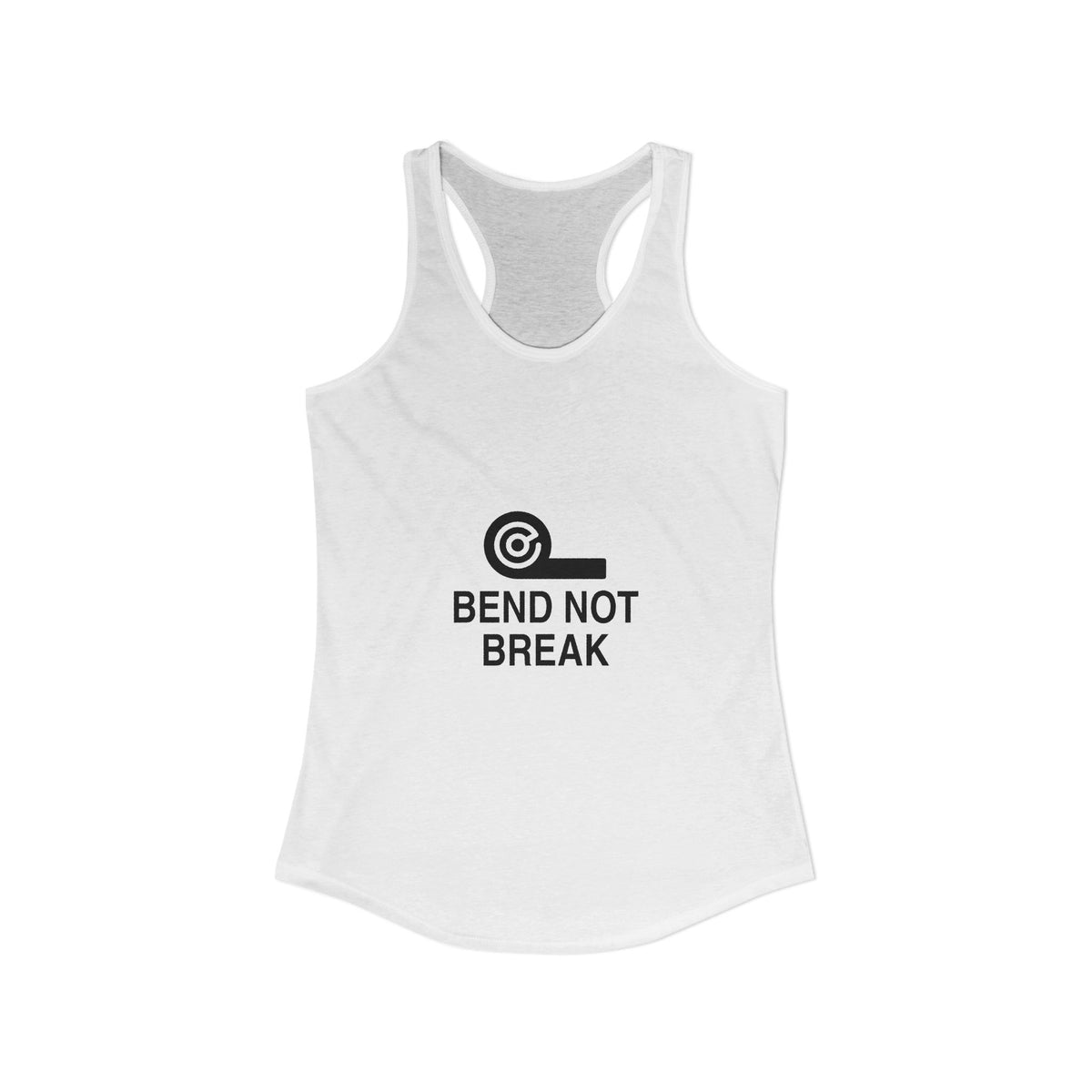 Bend Not Break Women's Racerback Tank