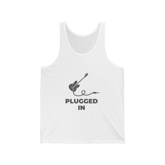 Plugged In | Axe-us Network Unisex Tank