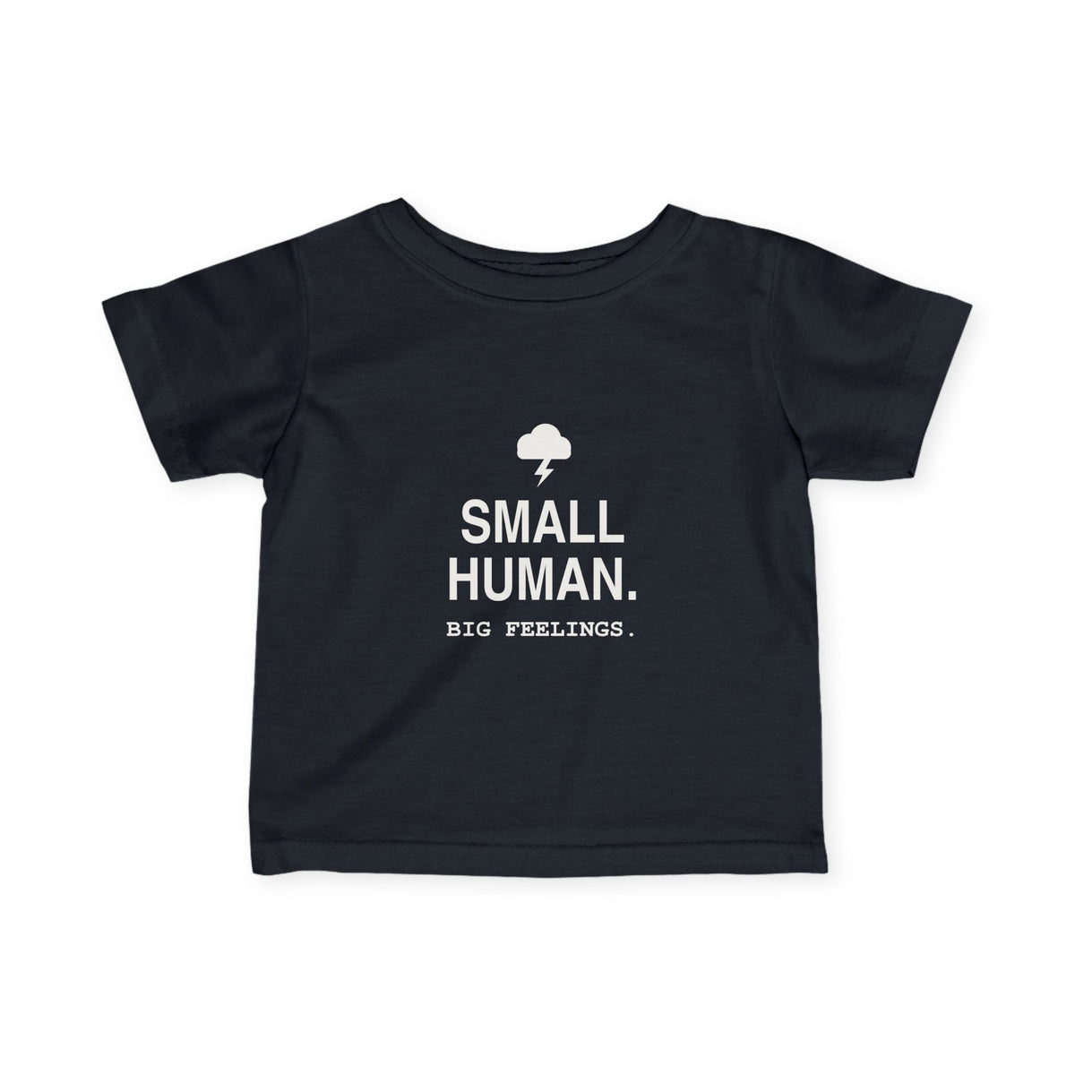 Small Human. Big Feelings | Tiny Opinions Baby Tee