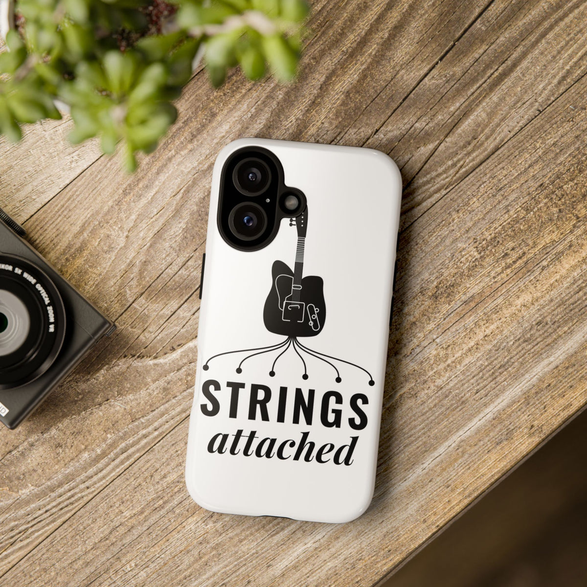 Strings Attached | Axe-us Network Tough Phone Case