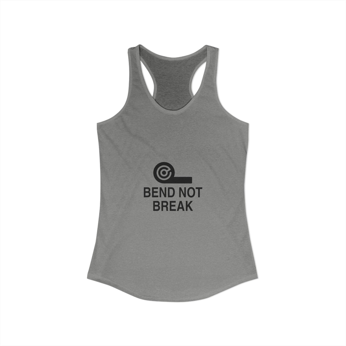 Bend Not Break Women's Racerback Tank