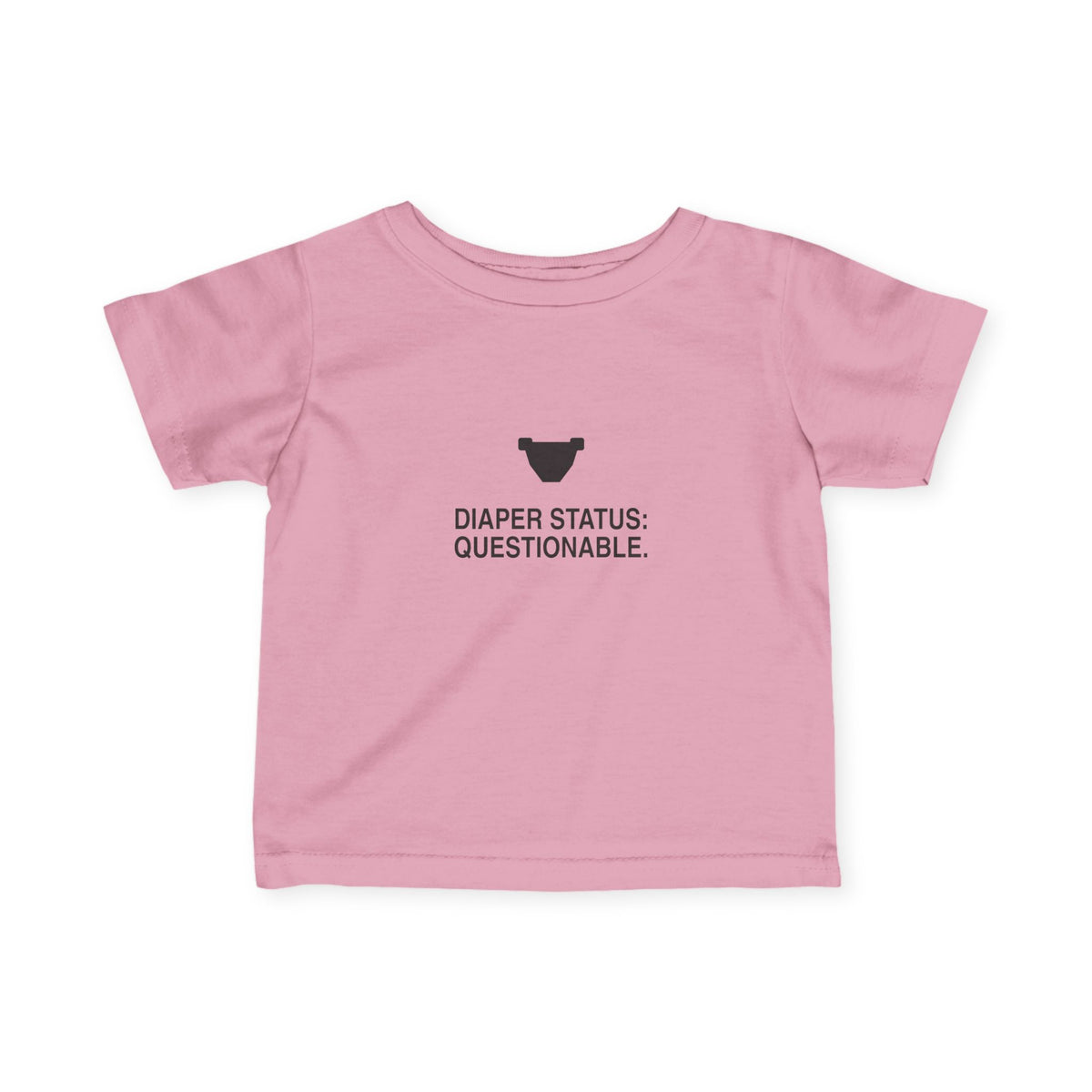Diaper Status: Questionable | Tiny Opinions Baby Tee