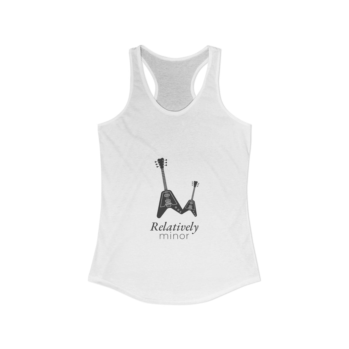 Relatively Minor | Axe-us Network Women's Racerback Tank