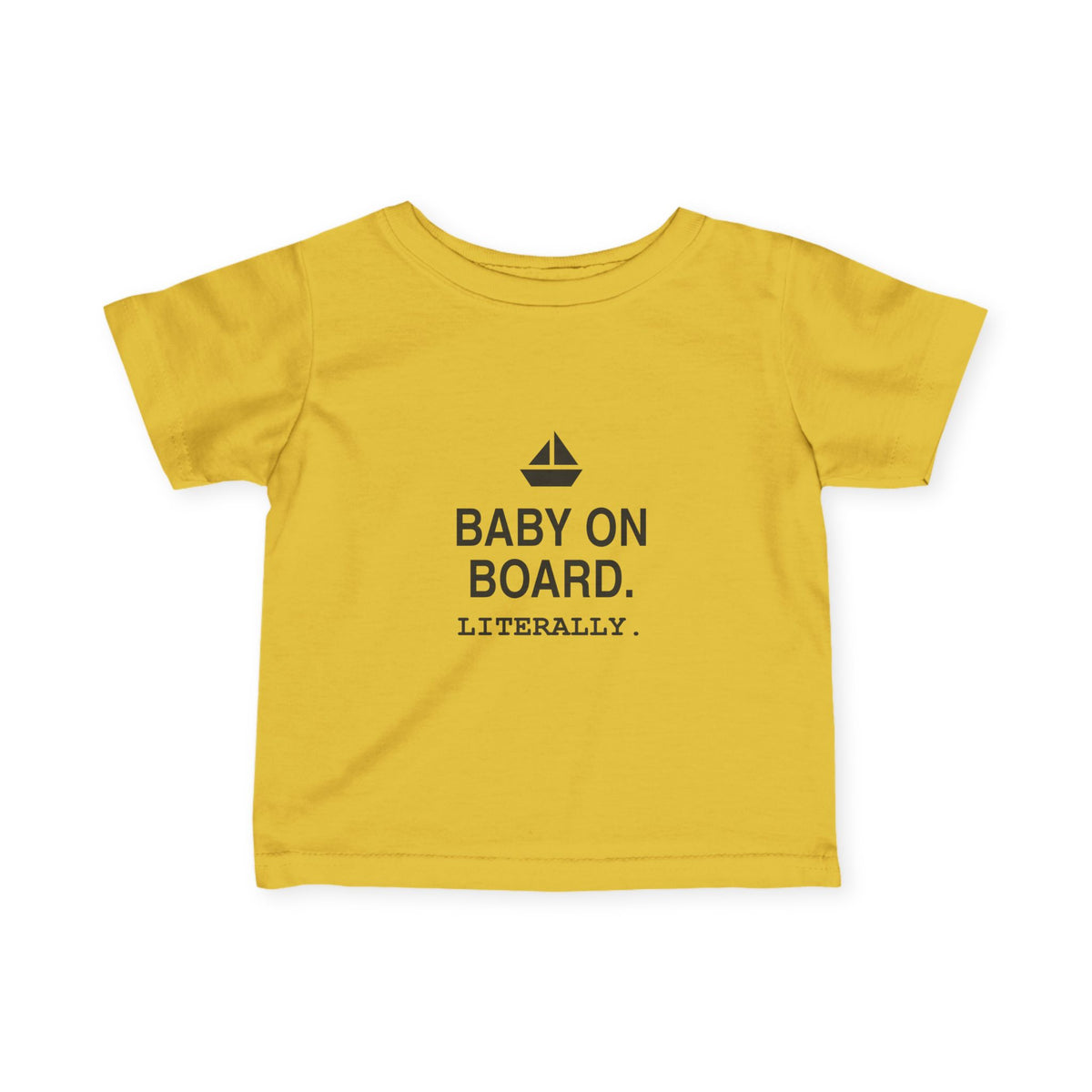 Baby On Board. Literally | Tiny Opinions Baby Tee