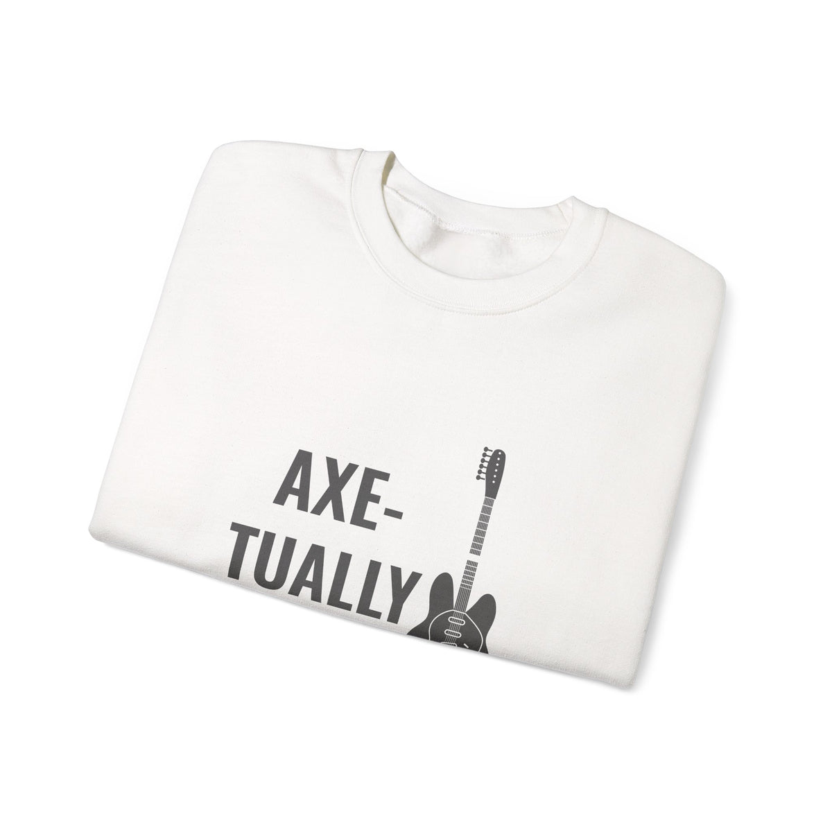 Axe-tually | Axe-us Network Crewneck Sweatshirt