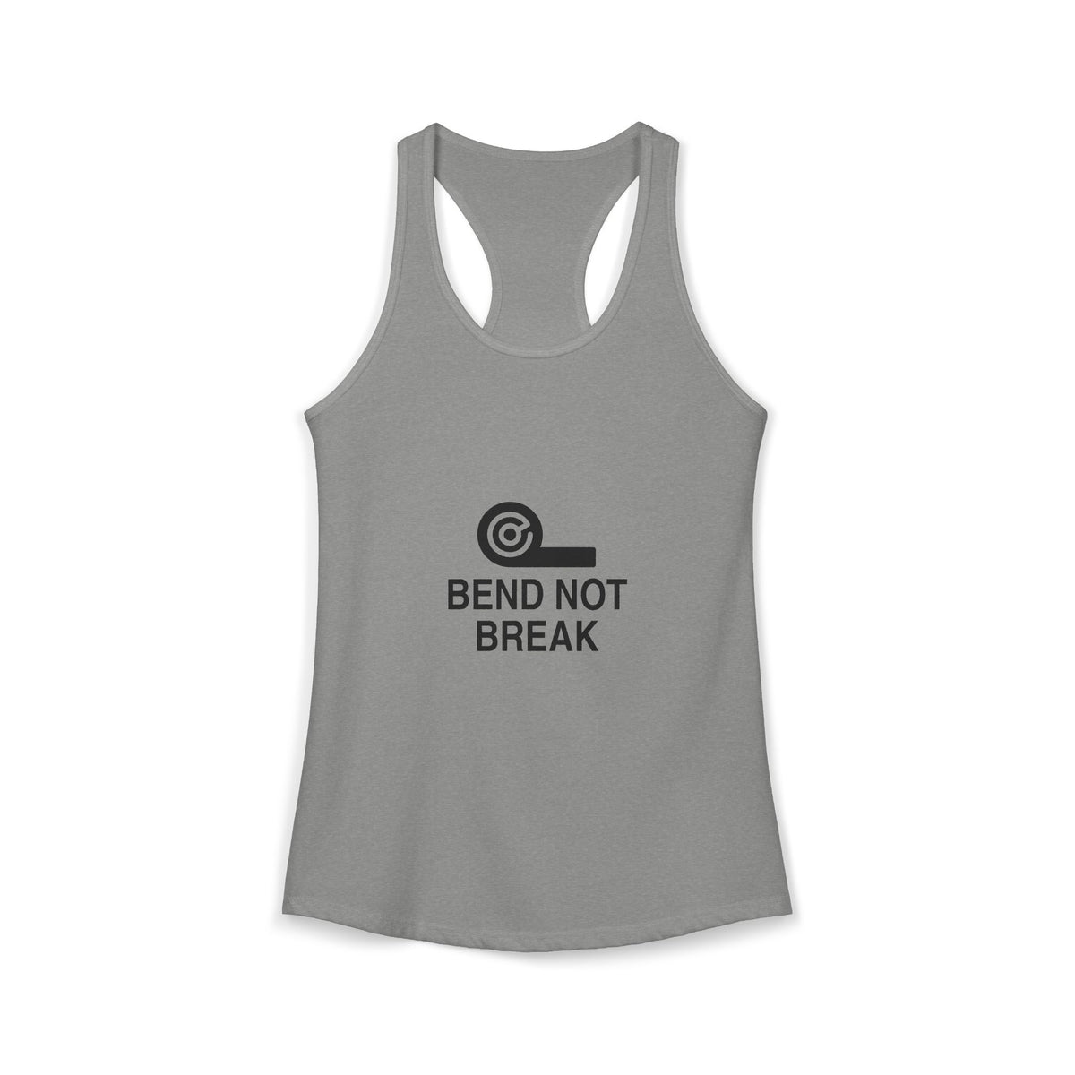 Bend Not Break Women's Racerback Tank
