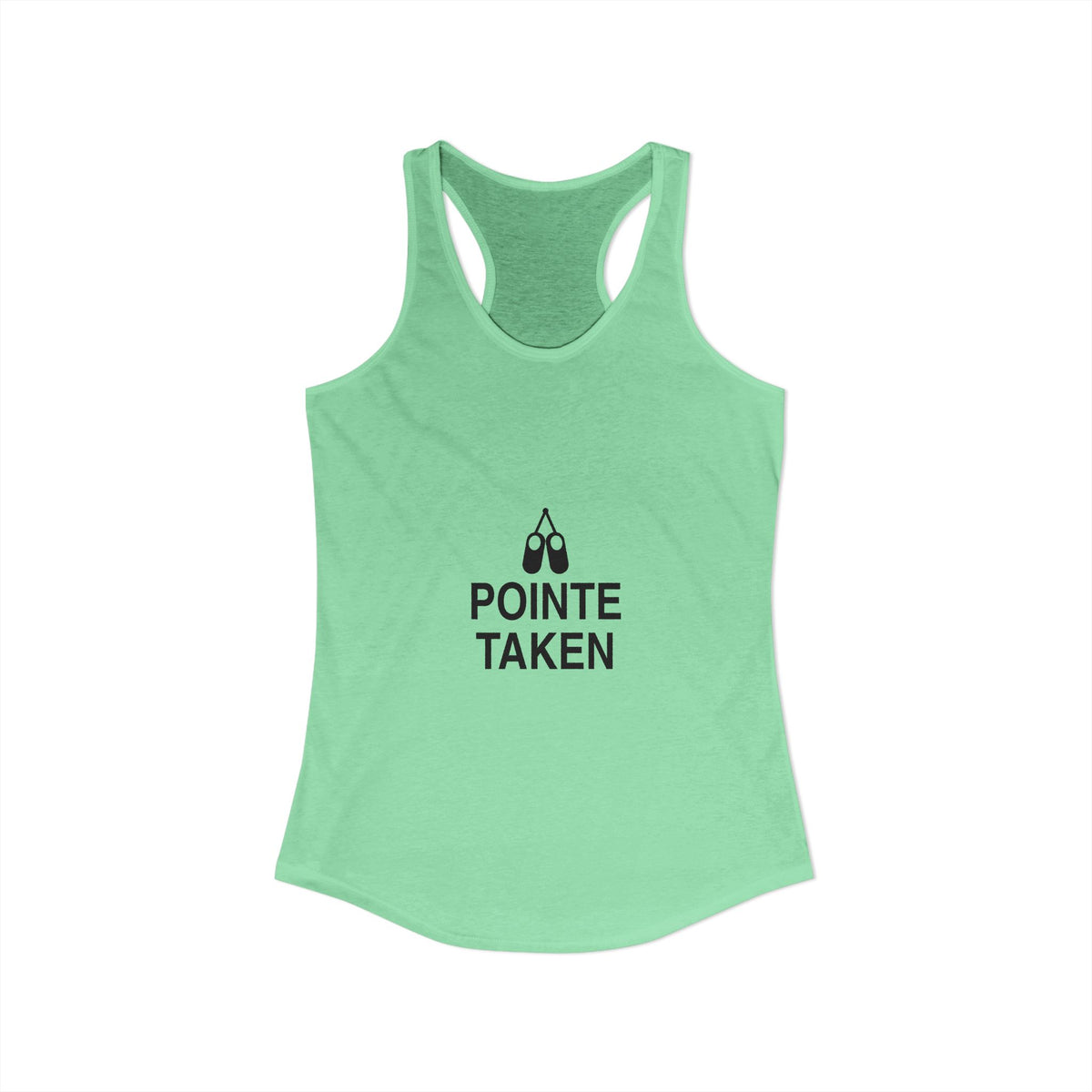 Pointe Taken Women's Racerback Tank