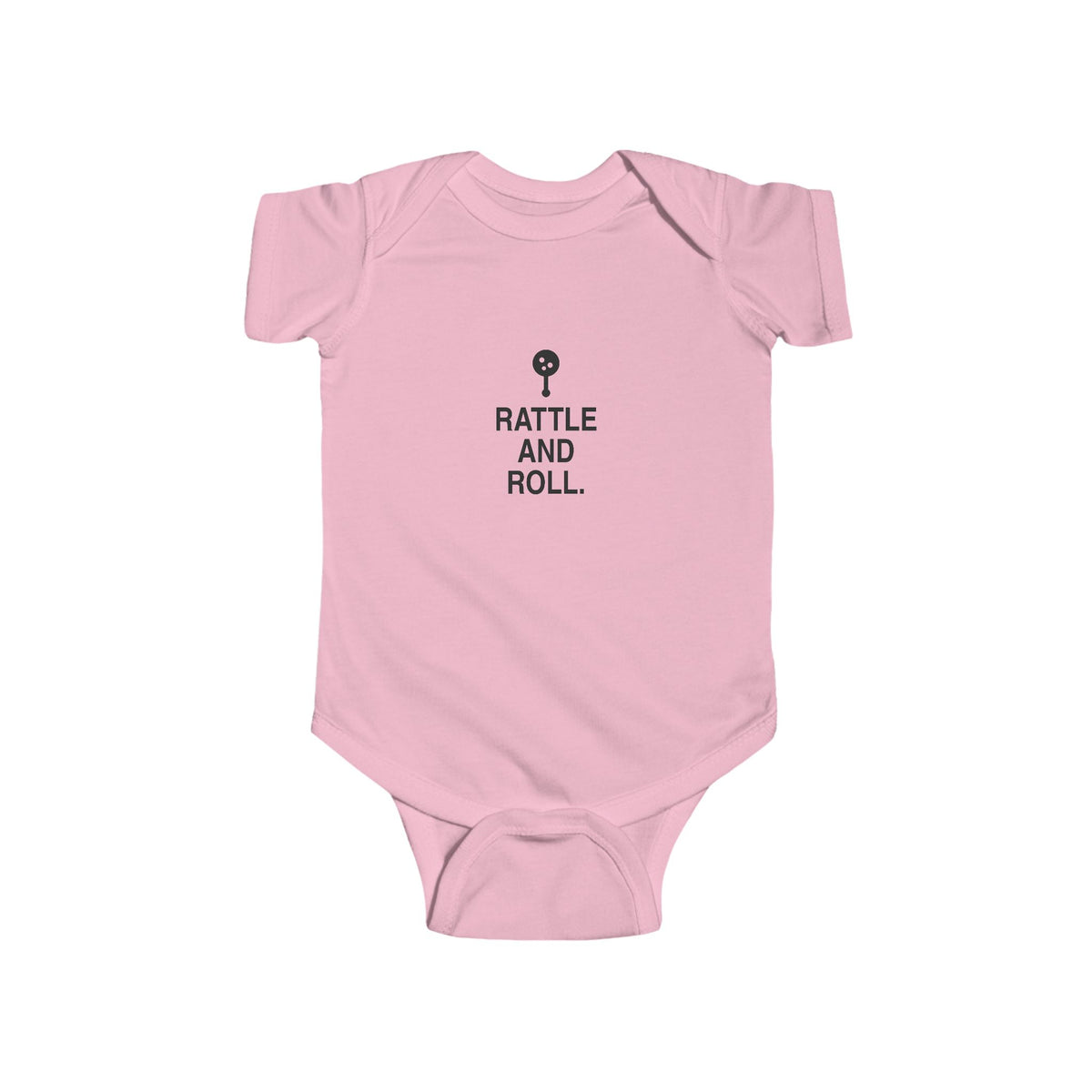 Rattle And Roll | Tiny Opinions Baby Bodysuit