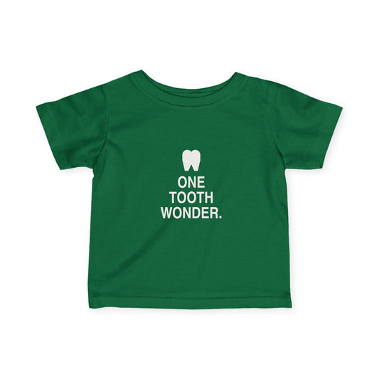 One Tooth Wonder | Tiny Opinions Baby Tee