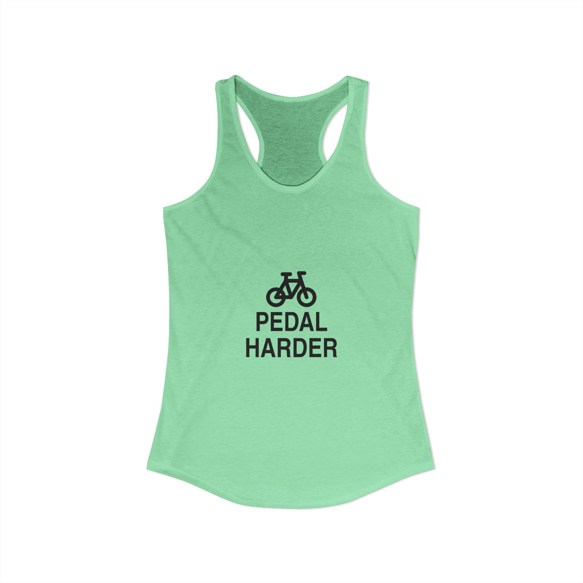 Pedal Harder Women's Racerback Tank