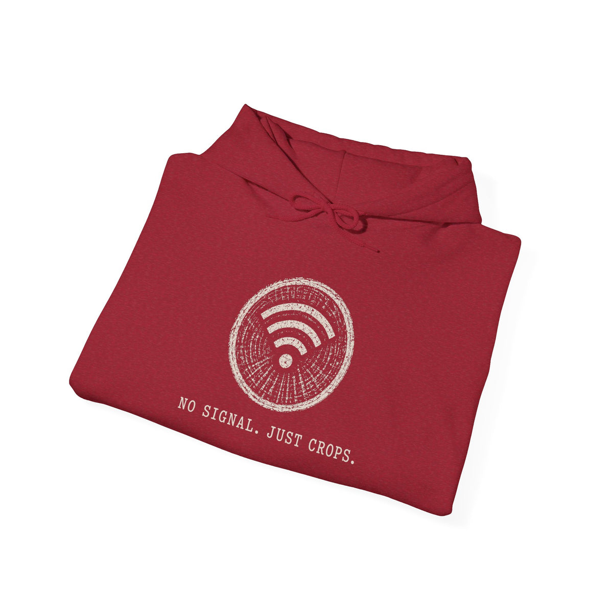 No Signal. Just Crops. Hoodie