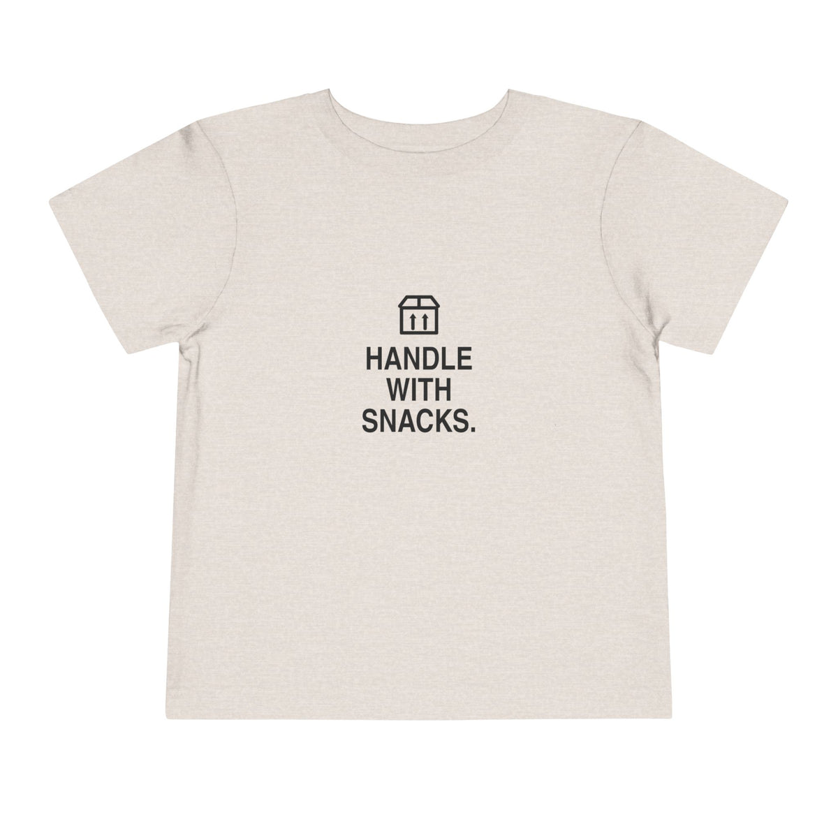 Handle With Snacks | Tiny Opinions Toddler Tee