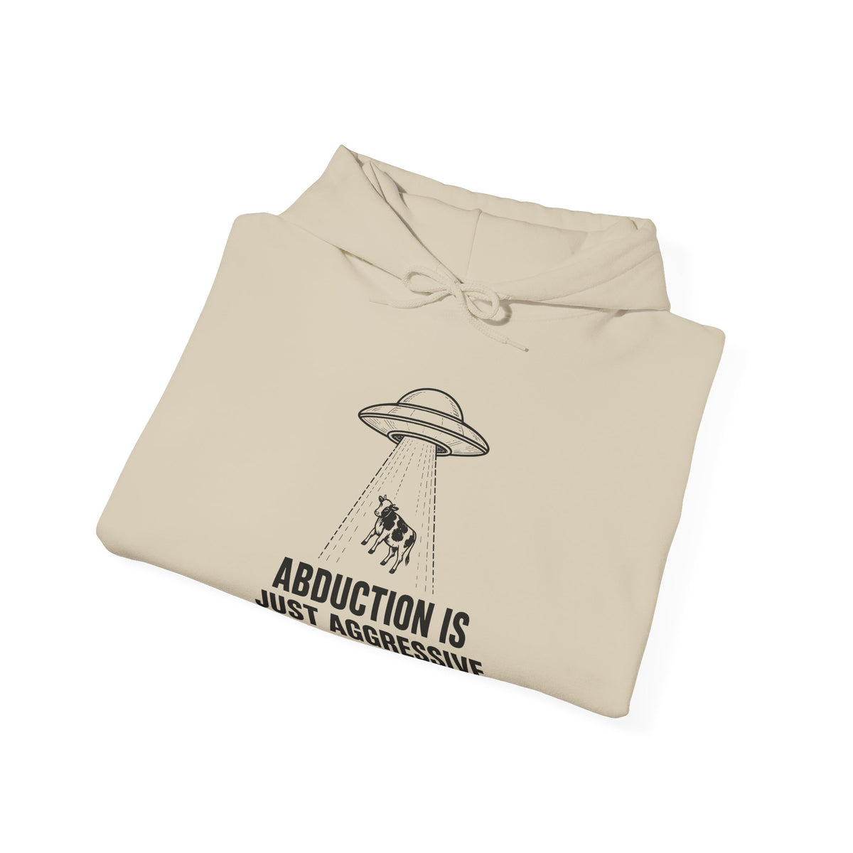 Abduction Is Just Aggressive Networking Hoodie