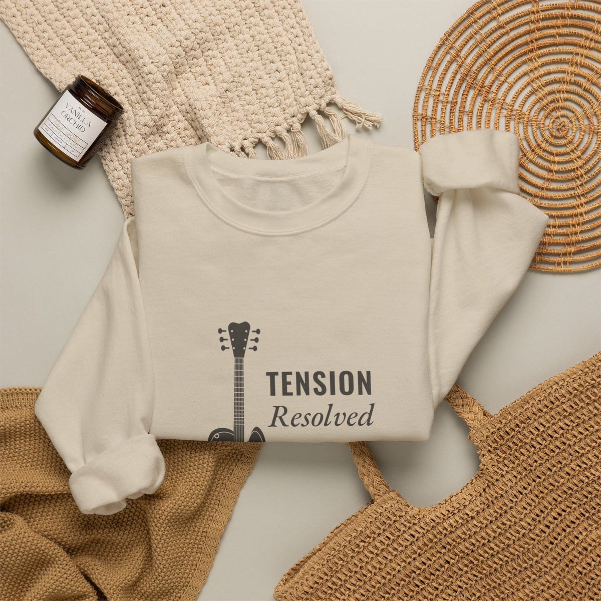 Tension Resolved | Axe-us Network Crewneck Sweatshirt