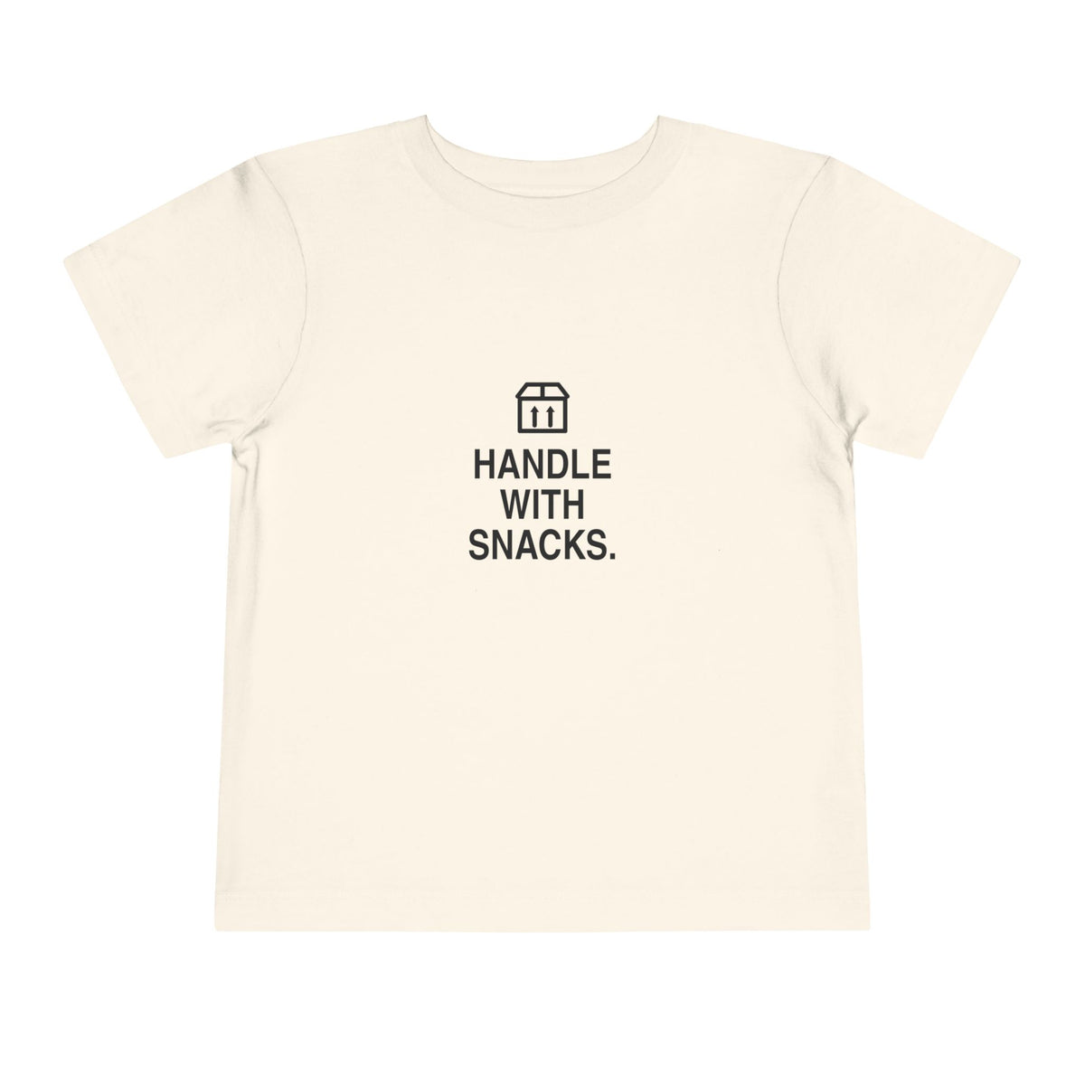 Handle With Snacks | Tiny Opinions Toddler Tee