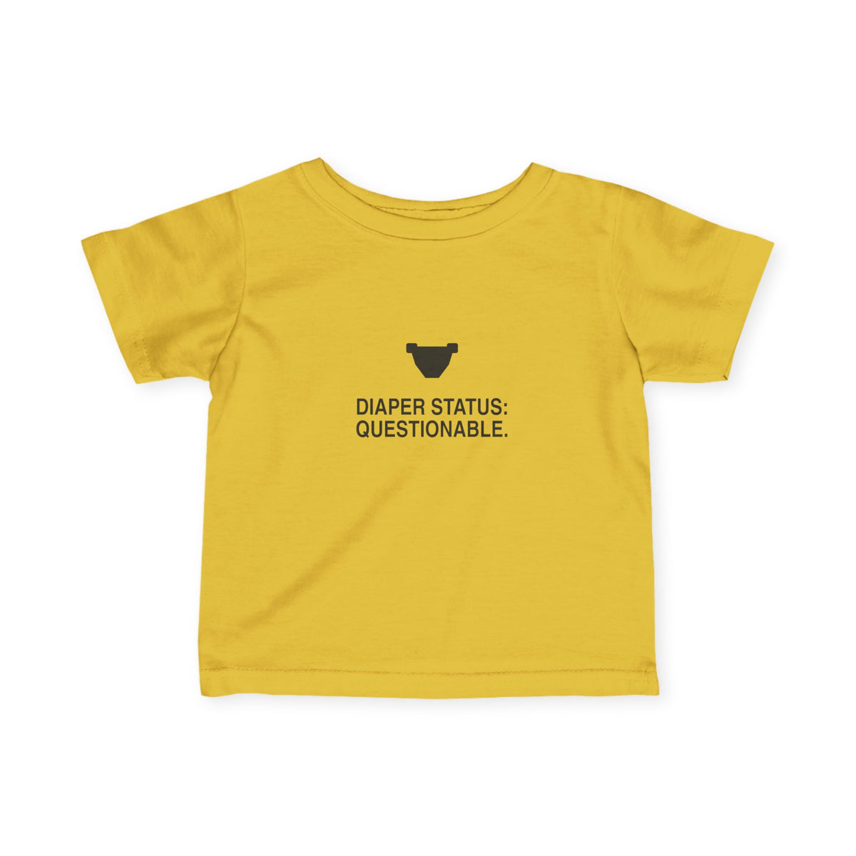 Diaper Status: Questionable | Tiny Opinions Baby Tee