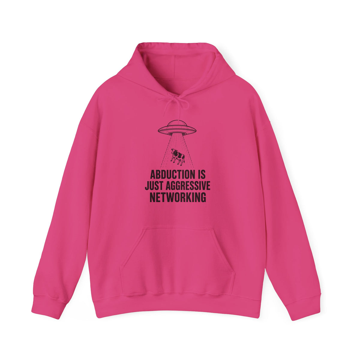 Abduction Is Just Aggressive Networking Hoodie