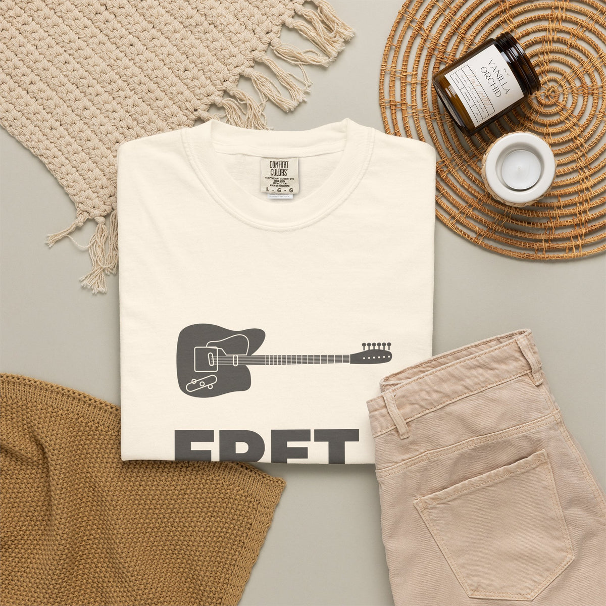 Fret Not | Axe-us Network Garment-Dyed Tee
