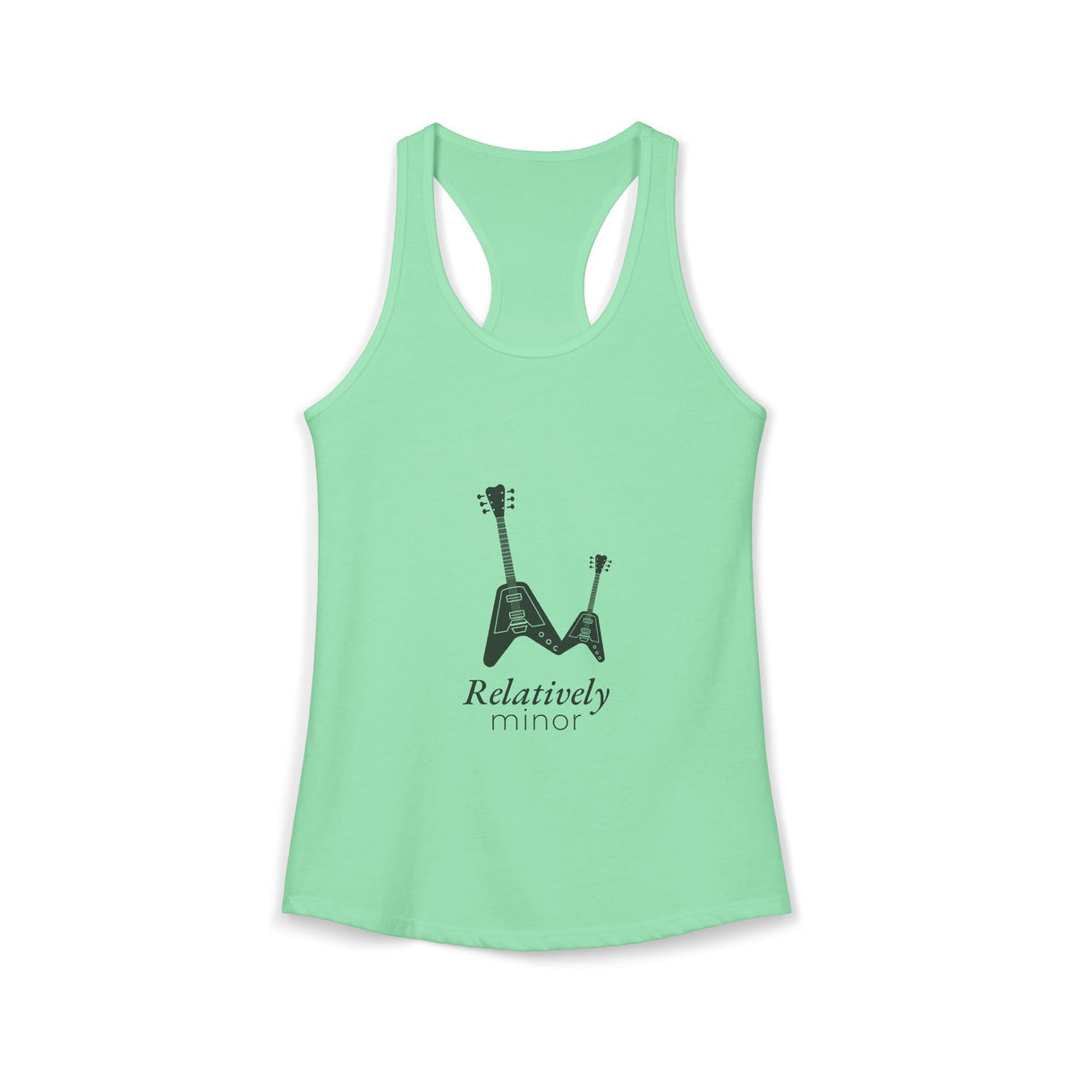 Relatively Minor | Axe-us Network Women's Racerback Tank