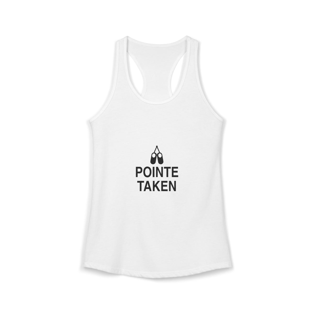 Pointe Taken Women's Racerback Tank