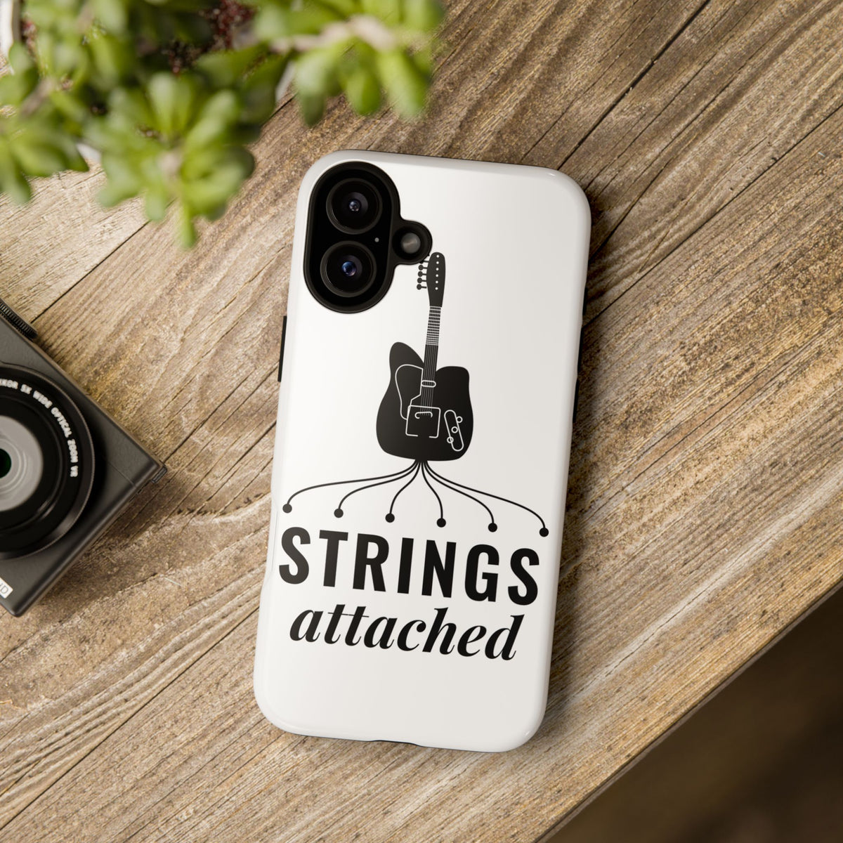Strings Attached | Axe-us Network Tough Phone Case