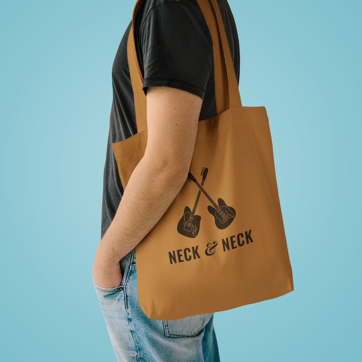 Neck & Neck | Axe-us Network Tote Bag
