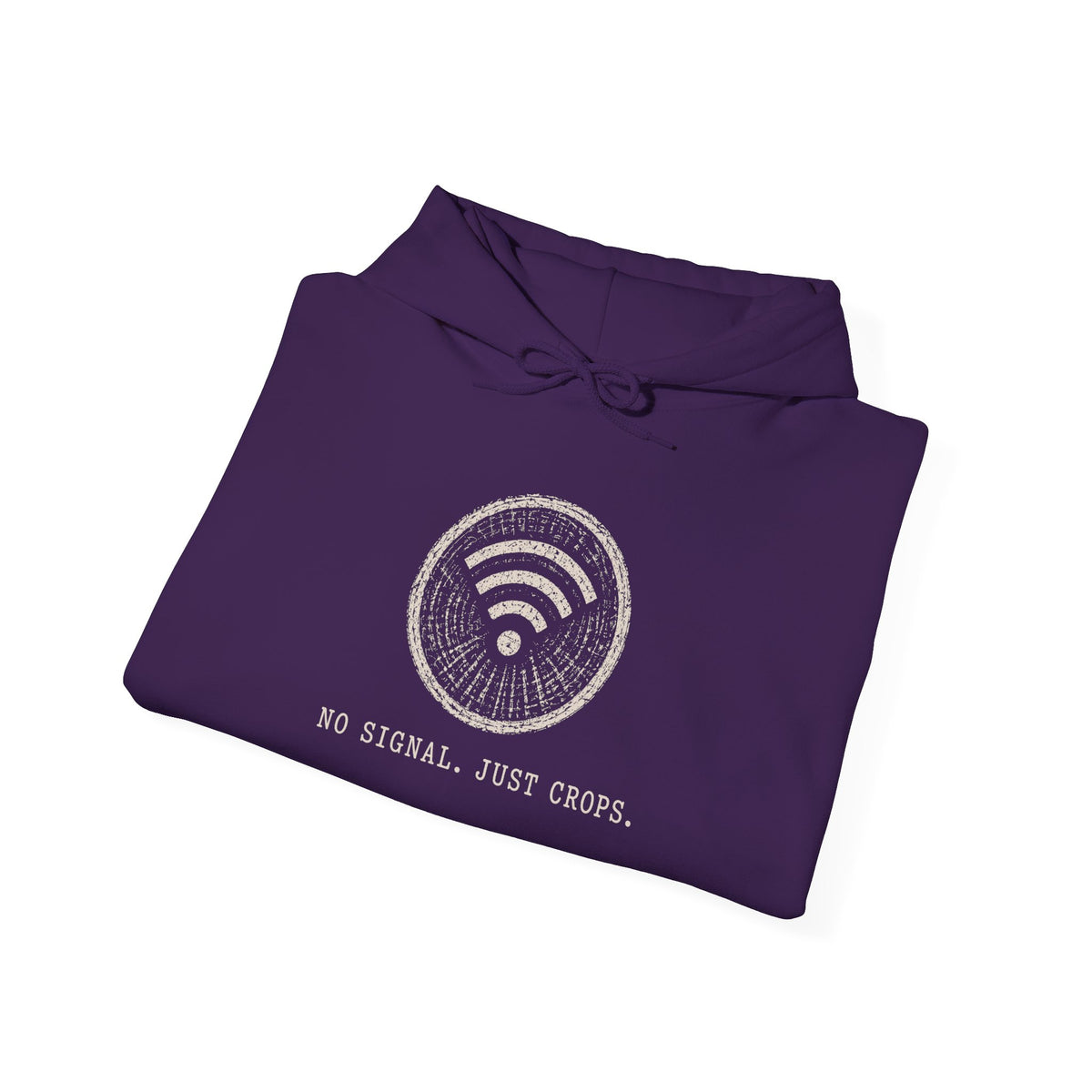 No Signal. Just Crops. Hoodie