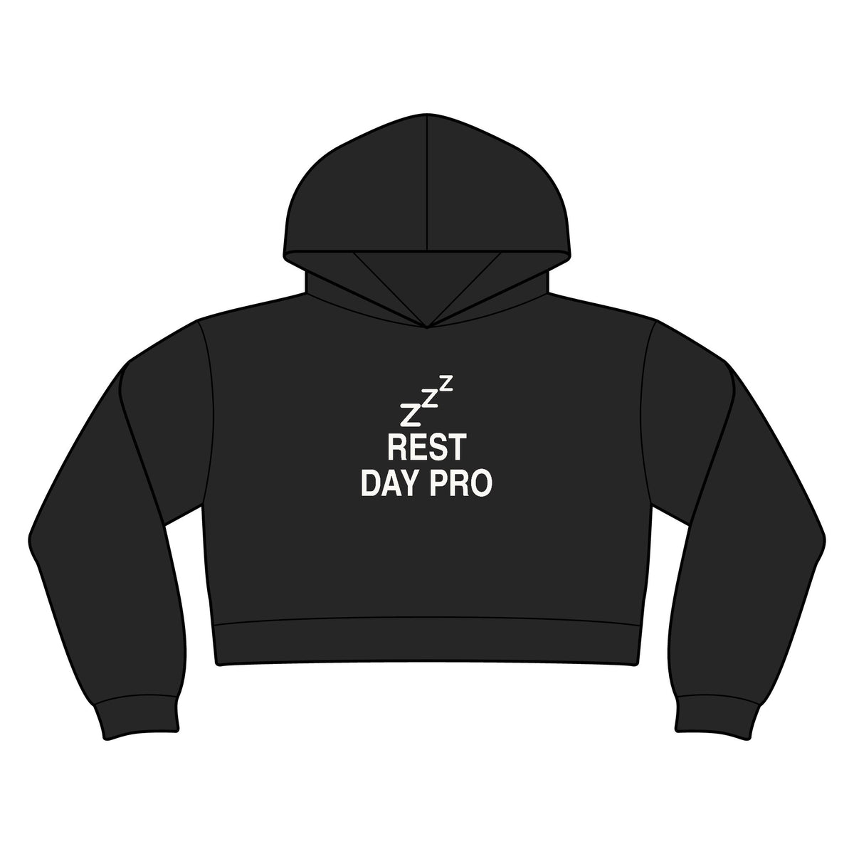 Rest Day Pro Women's Crop Hoodie