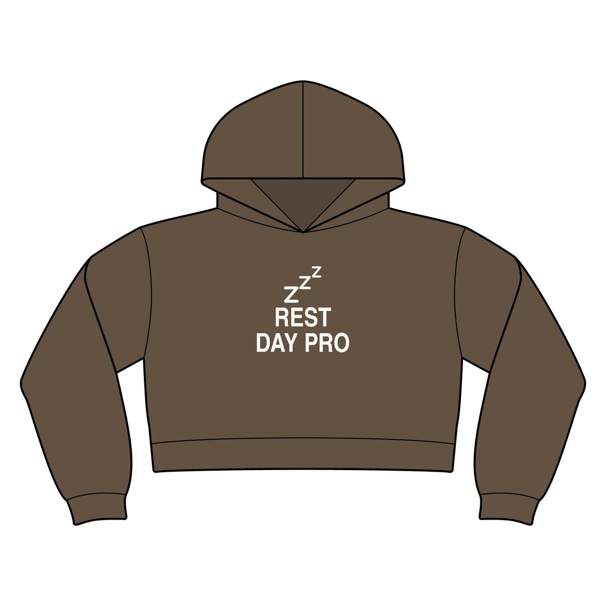 Rest Day Pro Women's Crop Hoodie