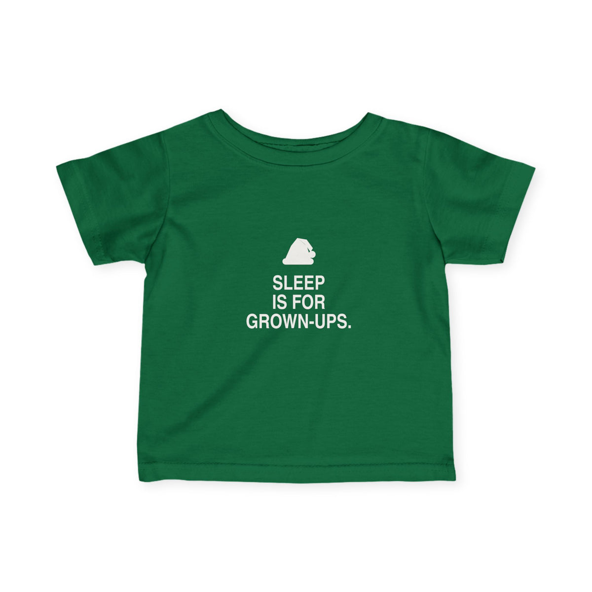 Sleep Is For Grown-Ups | Tiny Opinions Baby Tee
