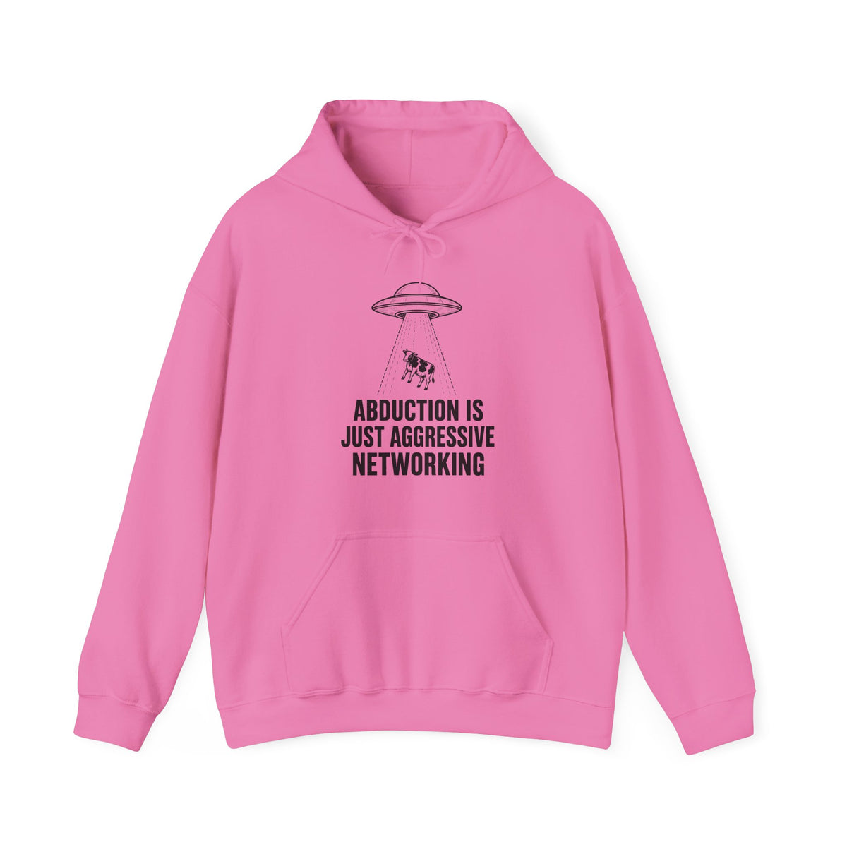 Abduction Is Just Aggressive Networking Hoodie