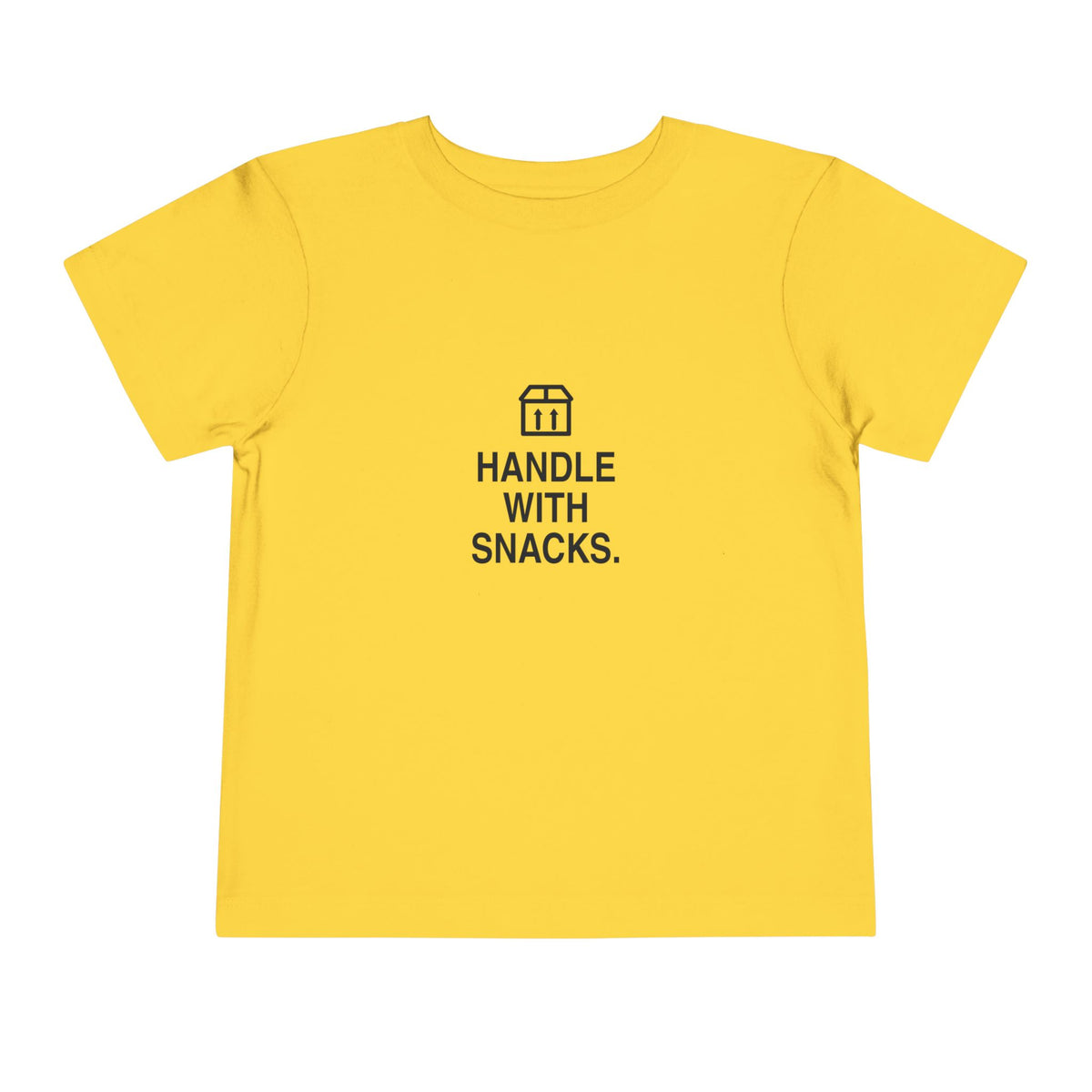 Handle With Snacks | Tiny Opinions Toddler Tee
