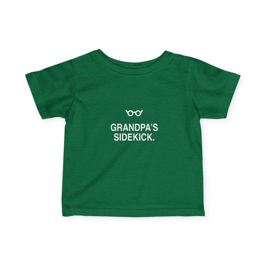 Grandpa's Sidekick | Tiny Opinions Baby Tee