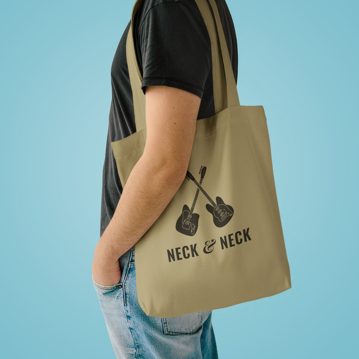 Neck & Neck | Axe-us Network Tote Bag