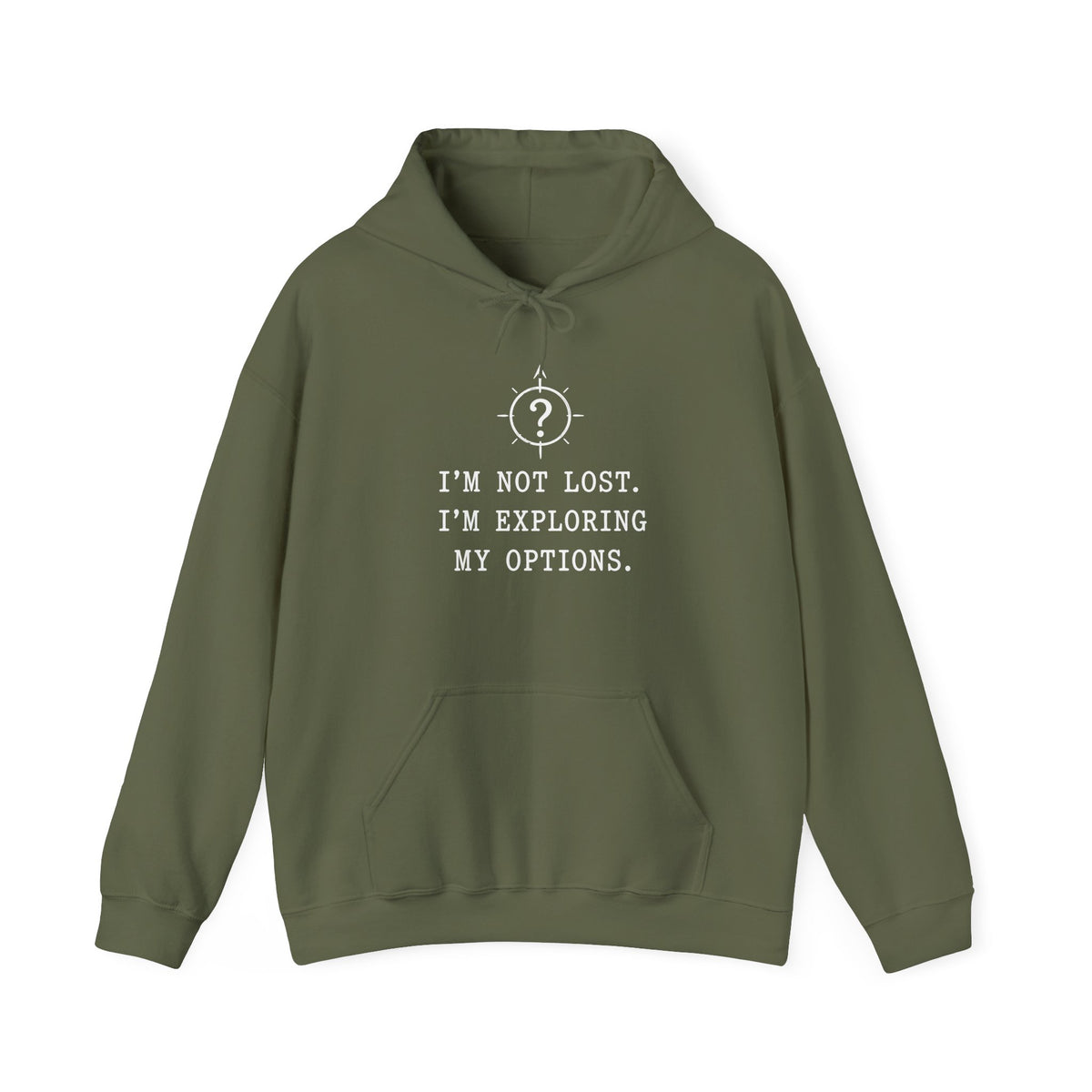 I'm Not Lost. I'm Exploring My Options. Hoodie