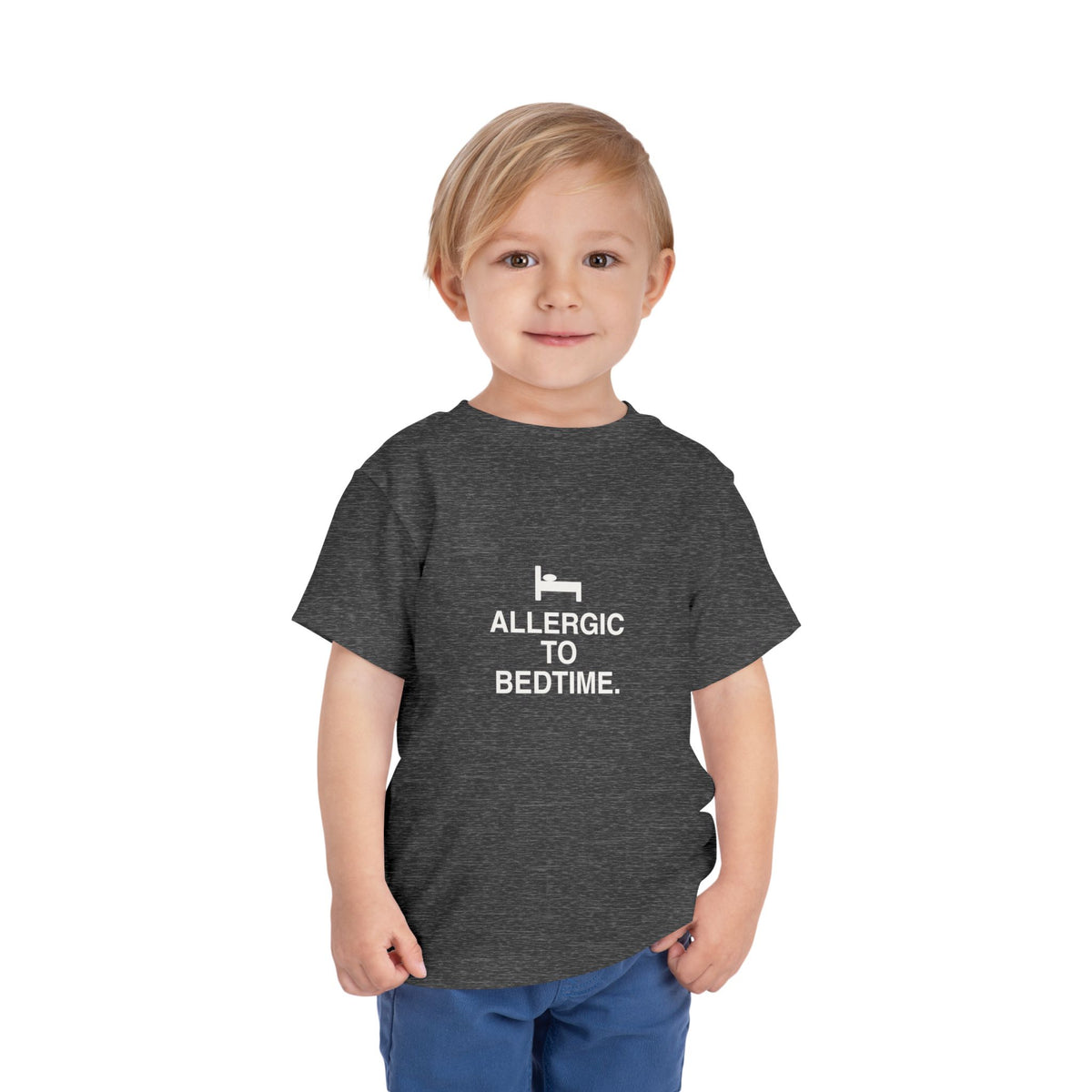 Allergic To Bedtime | Tiny Opinions Toddler Tee