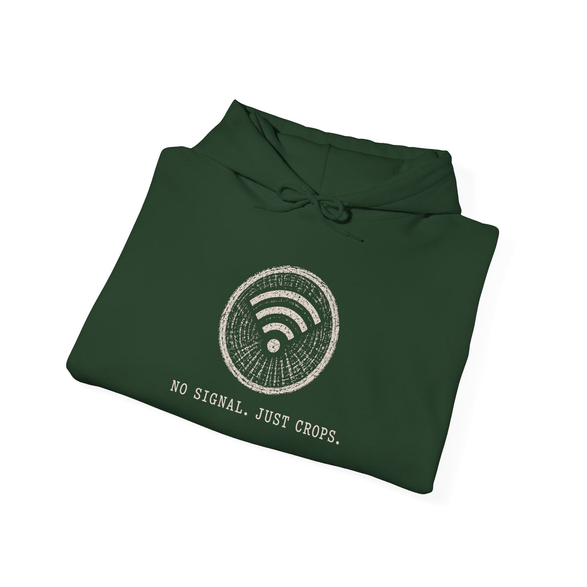 No Signal. Just Crops. Hoodie