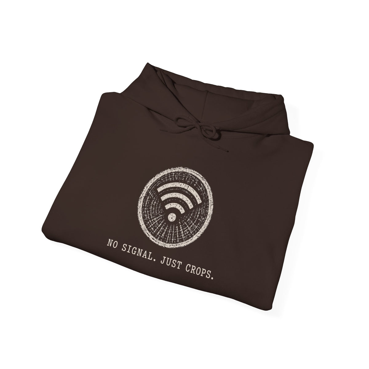 No Signal. Just Crops. Hoodie